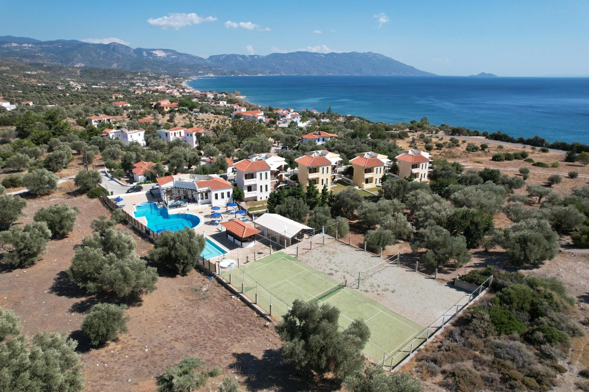 Kyma Hotel Marathókampos Exterior foto