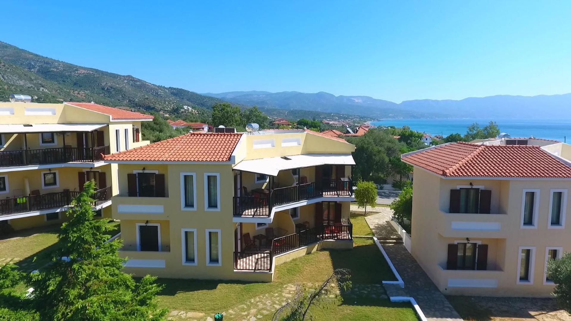 Kyma Hotel Marathókampos Exterior foto